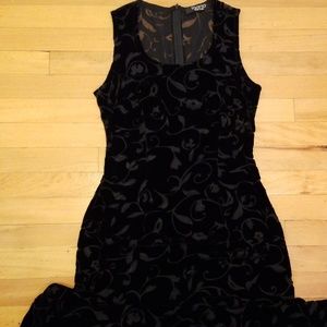 FREE WITH PURCHASE!!! Sheer black dress see throu